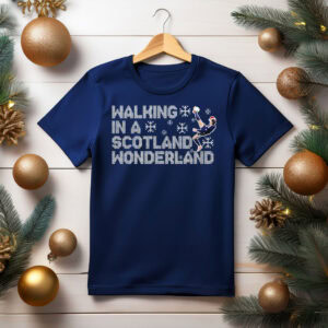 Scottish Christmas Jumper: Walking in a Scotland Wonderland Sweatshirt