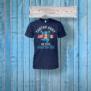 Tartan Army on Tour Scotland World Cup 2026 Shirt