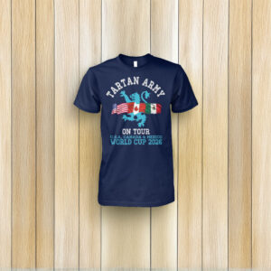 Tartan Army on Tour Scotland World Cup 2026 Shirt
