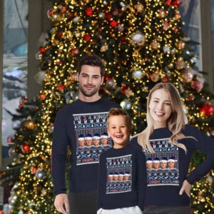 We 4 Kings of Scotland Christmas Jumper Shirt