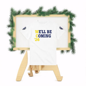 We'll Be Coming 2026 Scotland World Cup T-Shirt
