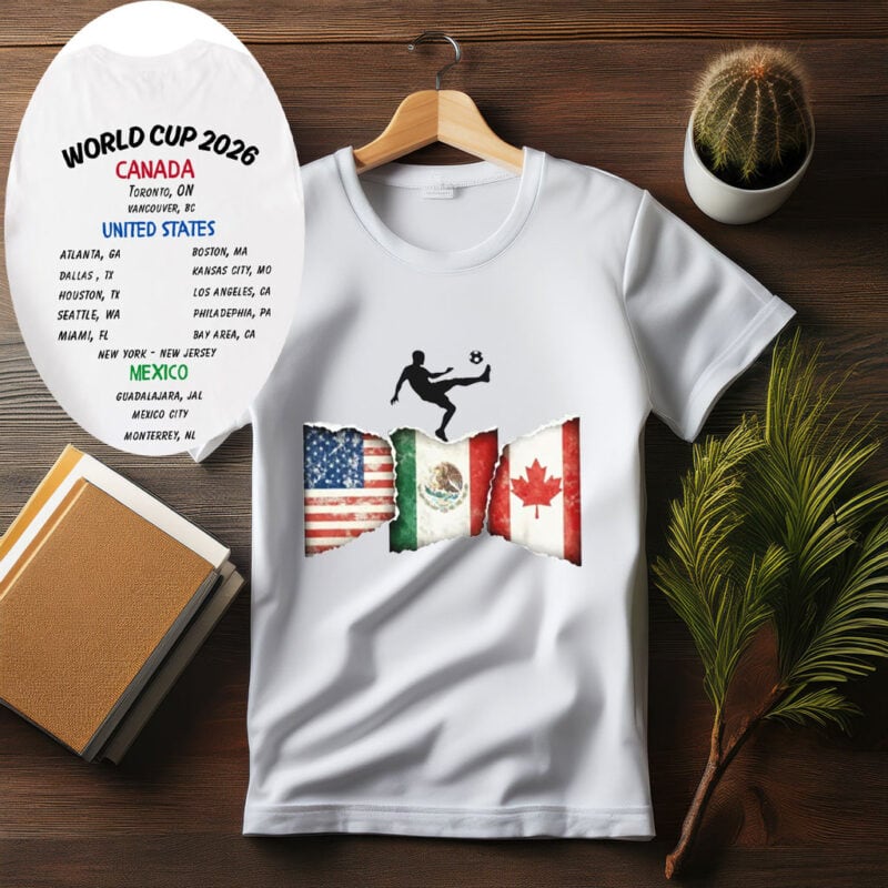 Canada Mexico USA Tee
