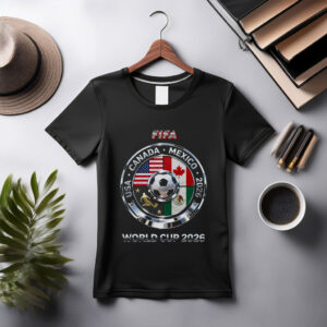 FIFA USA Canada Mexico Soccer Fan Tee