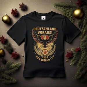 German Deutschland Vorwärts FIFA 2026 World Cup Fan T-Shirt