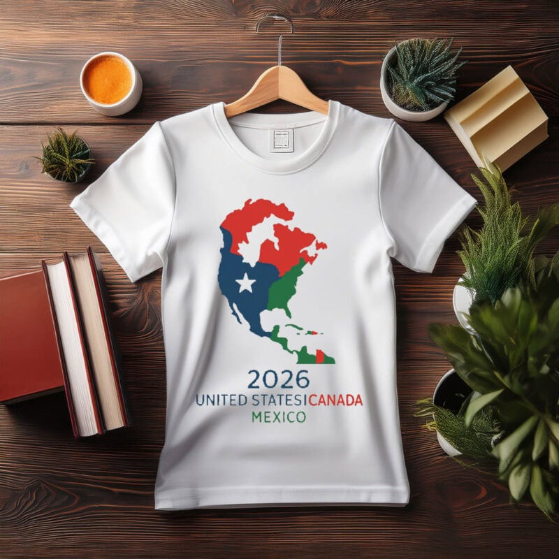 USA Canada Mexico 2026 Soccer Shirt