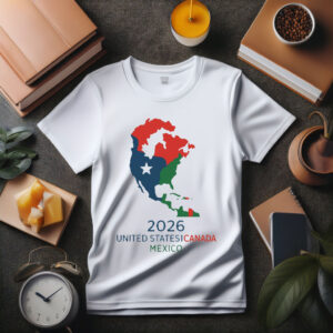 USA Canada Mexico 2026 Soccer Shirt
