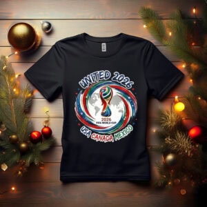 USA Canada Mexico World Cup Tee