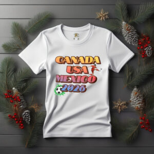 USA Mexico Canada World Cup Logo Shirt