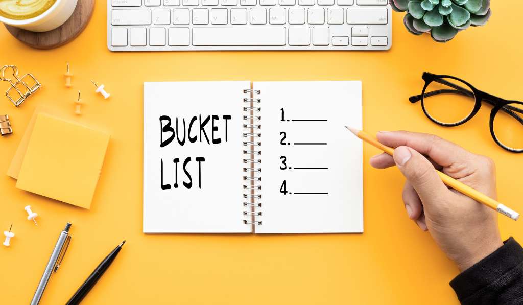Travel Bucket List. Having a list helps to plan for ticketing bucket list travel destinations off your list.