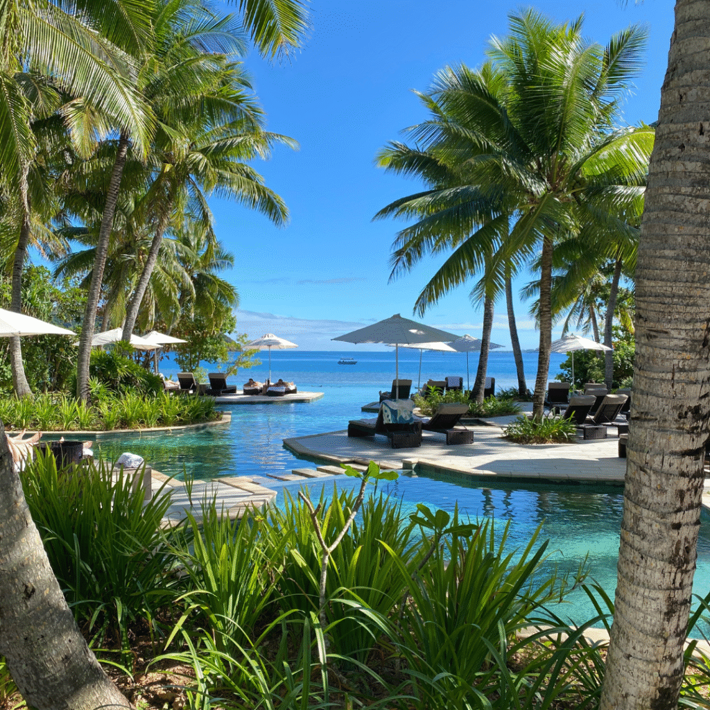 Liku Liku Island in the Mamanuca Islands of Fiji, offering breathtaking tropical scenery and unforgettable luxury travel experiences in Fiji.