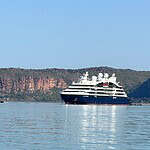 Our Ponant Small Ship Cruise on Le Laperouse in the Kimberley Region off the coast of Western Australia.