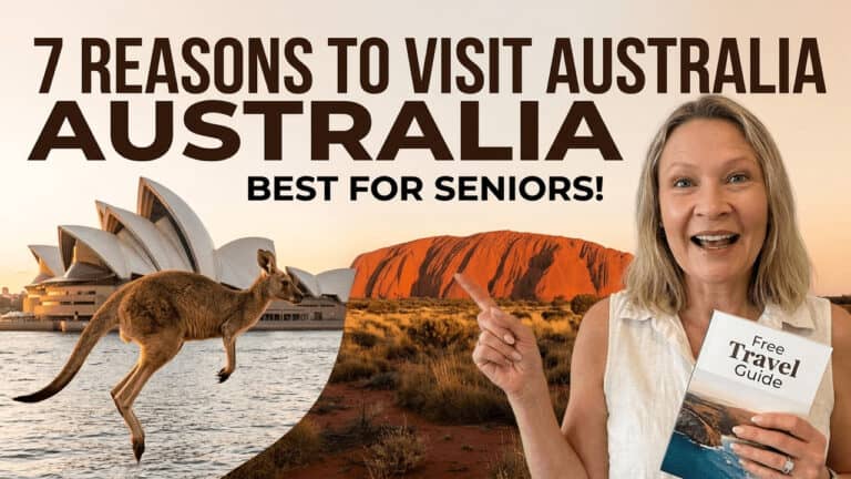 Kangaroos, Uluru and the Sydney Opera House are just 3 of the 7 Reasons to Visit Australia for American Seniors.