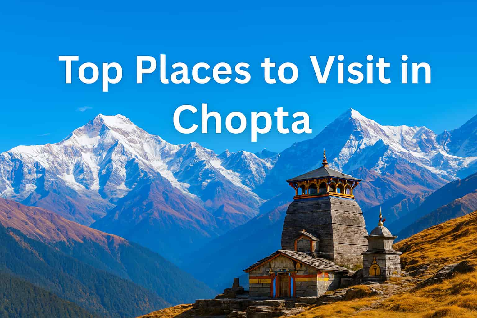 Top Places to Visit in Chopta