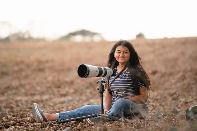 Bird Photographer in the field