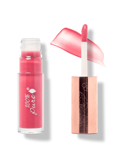 fruit pigmented lip gloss