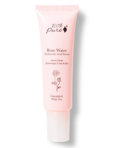 rose hyaluronic acid serum for hydrating and any skin types