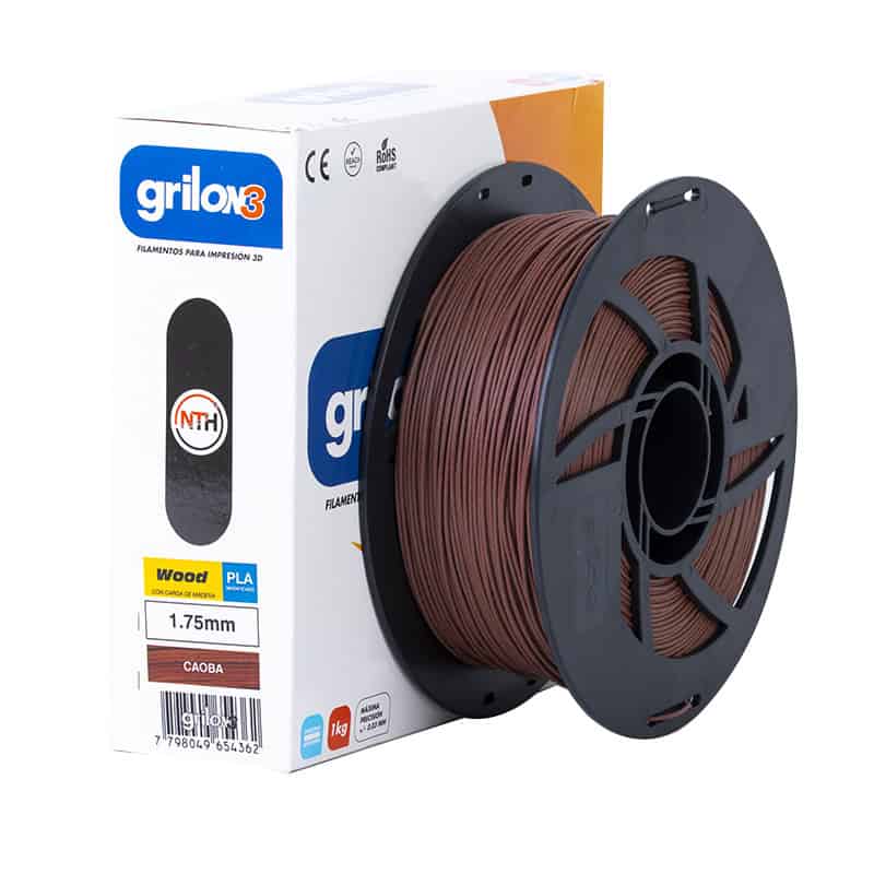 Grilon 3 filamento de impresión 3D para plásticos, resistente y duradero, compatible con impresoras 3D para crear modelos precisos, ideal para proyectos profesionales y caseros.