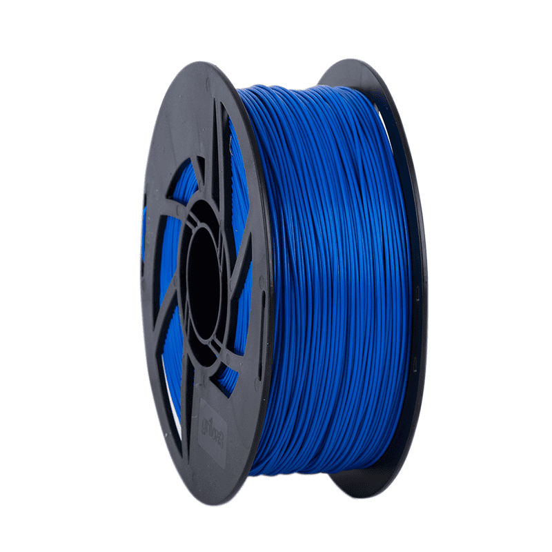Filamento de filamento para impresora 3D PLA de color azul, ideal para proyectos de impresión 3D en hogar y oficina.