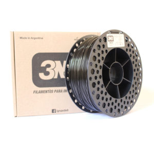 FILAMENTO 3N3 EPET NEGRO 1.75MM X 1KG