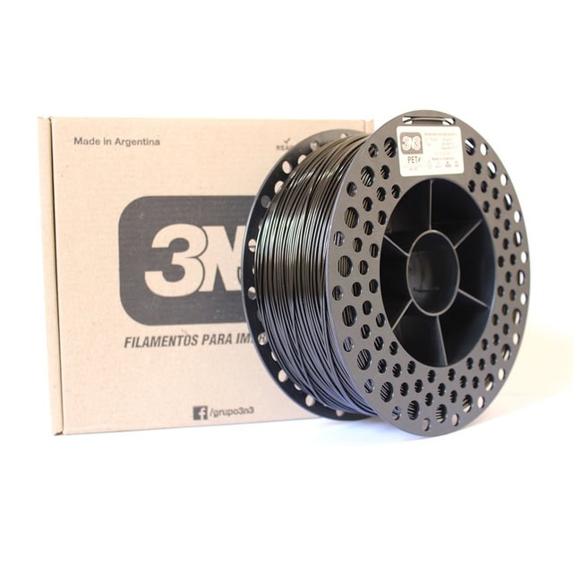 Filamento de plástico para impresión 3D en bobina, compatible con impresoras 3D, resistente y duradero. Ideal para crear prototipos y modelos precisos en Argentina.