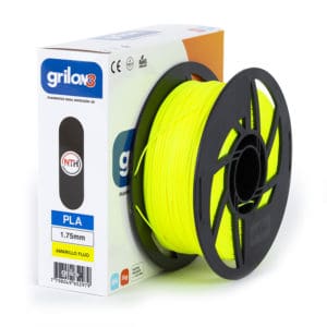 FILAMENTO GRILON3 PLA AMARILLO FLUOX1KG