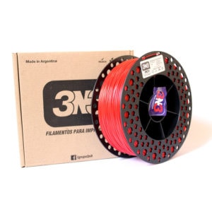FILAMENTO 3N3 EPET ROJO CARMIN 1.75MM X 1KG
