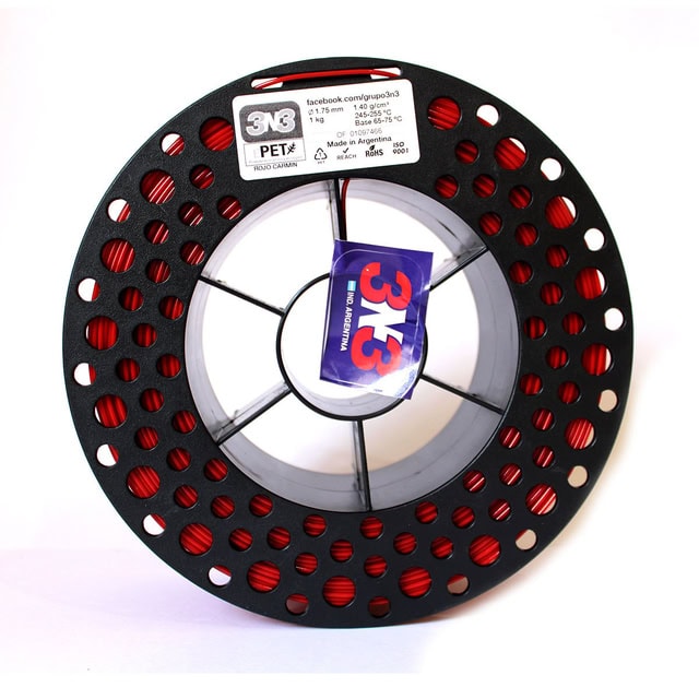 Hilo de plástico 3D Casa Bureu PET para construcción y decoración, resistente y de alta calidad. Ideal para proyectos de plásticos y accesorios en Argentina.