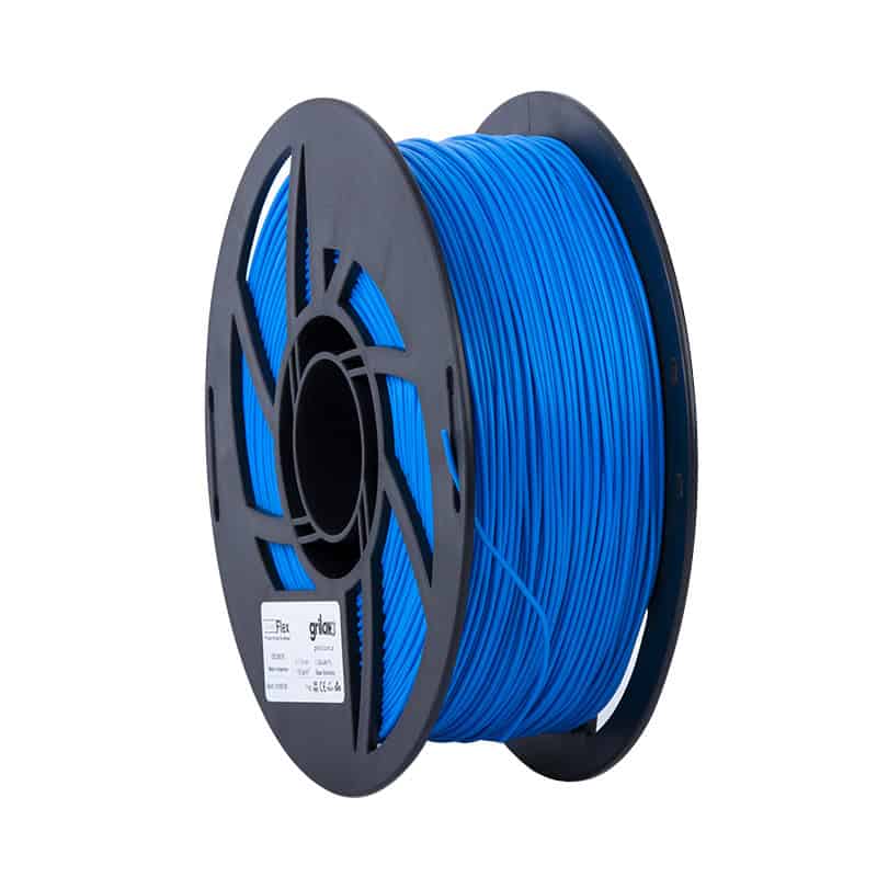 Filamento PLA para impresión 3D, color azul, compatible con impresoras 3D domésticas, alta calidad, impresión precisa, perfecto para modelos y prototipos.