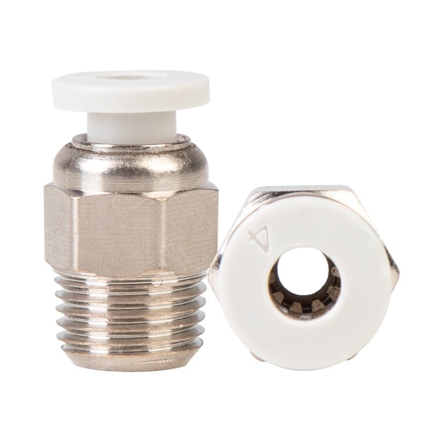 Válvula de acero inoxidable para sistemas hidráulicos, compatible con diversas maquinarias y aplicaciones industriales. Recambios de alta calidad para instalación y mantenimiento.