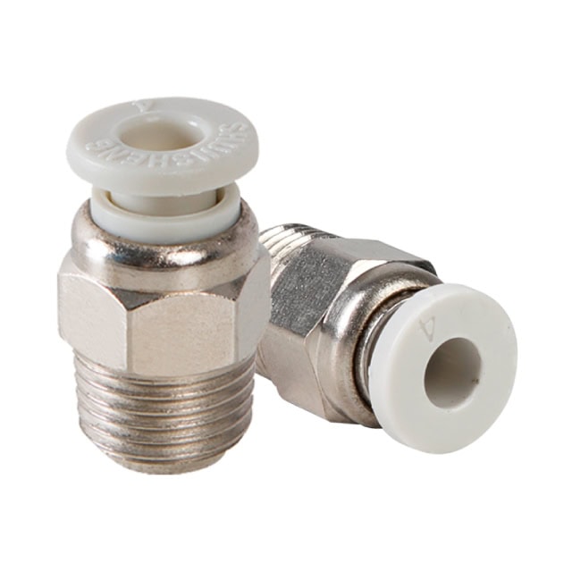 Conjunto de válvula de seguridad para sistemas neumáticos y eléctricos, fabricada en acero inoxidable y plástico resistente, ideal para protección en instalaciones industriales y domésticas.