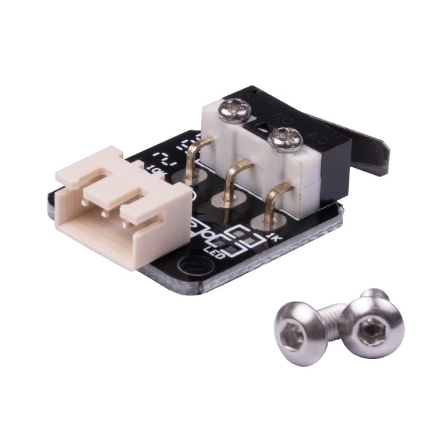 Conector de placa electrónica con componentes de alta calidad y tornillos de ensamblaje para proyectos de electrónica y robótica. Ideal para conexiones seguras y resistentes en circuitos electrónicos.