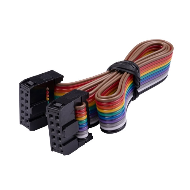Cable de colores para componentes electrónicos módulos de conexión y cableado eléctrico para proyectos 3D Casa Bureu.