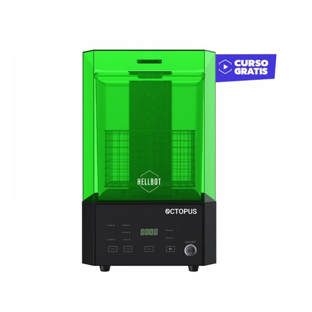 Tecnología de impresión 3D con plástico, máquina Octopus Hellbot para creación de prototipos, modelos y objetos personalizados, ideal para fabricación rápida y educativa en Argentina.
