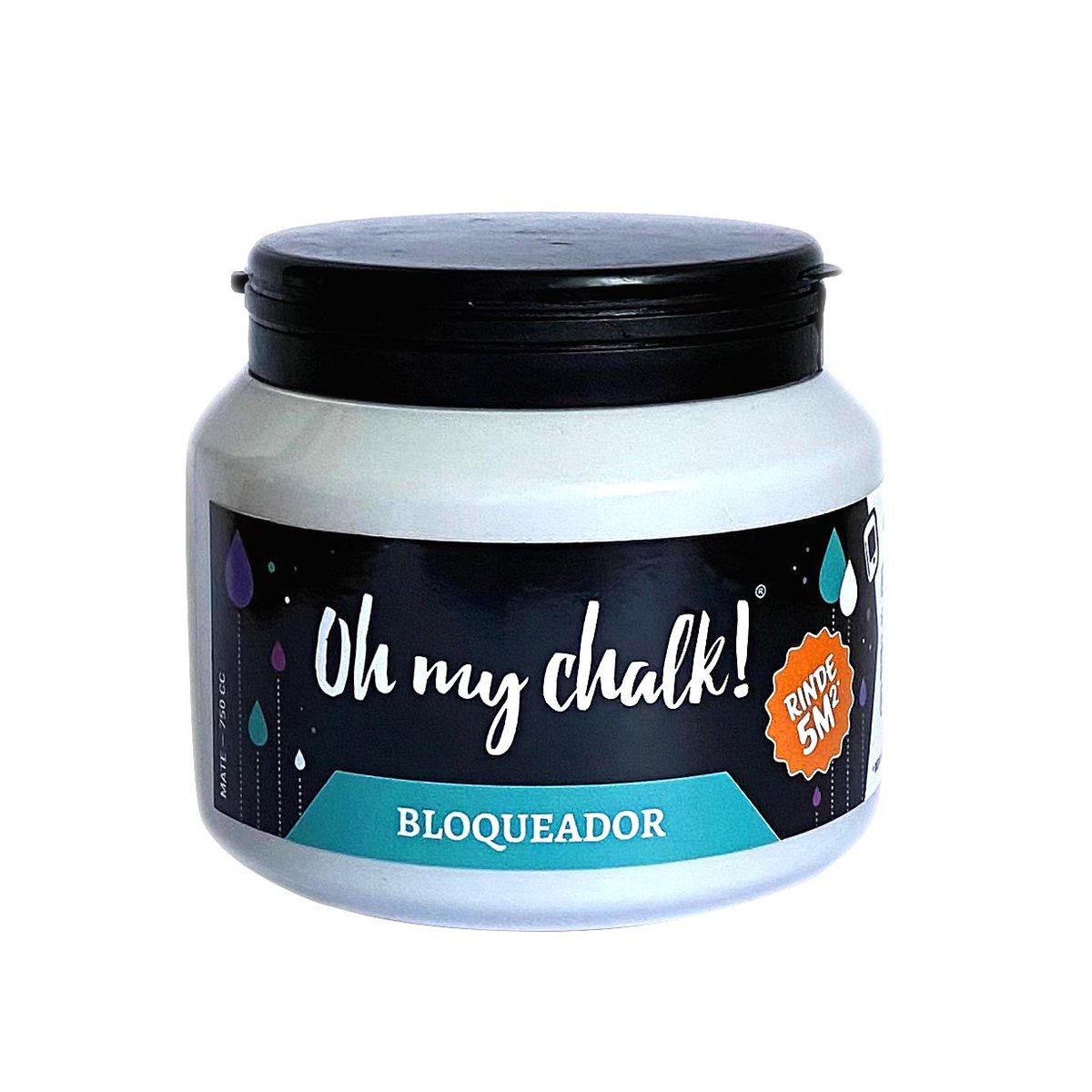 Bloqueador de tiza para superficies, ideal para trabajos en pintura artística, escolar y manualidades, resistente al agua y fácil de usar, disponible en diferentes colores y tamaños.