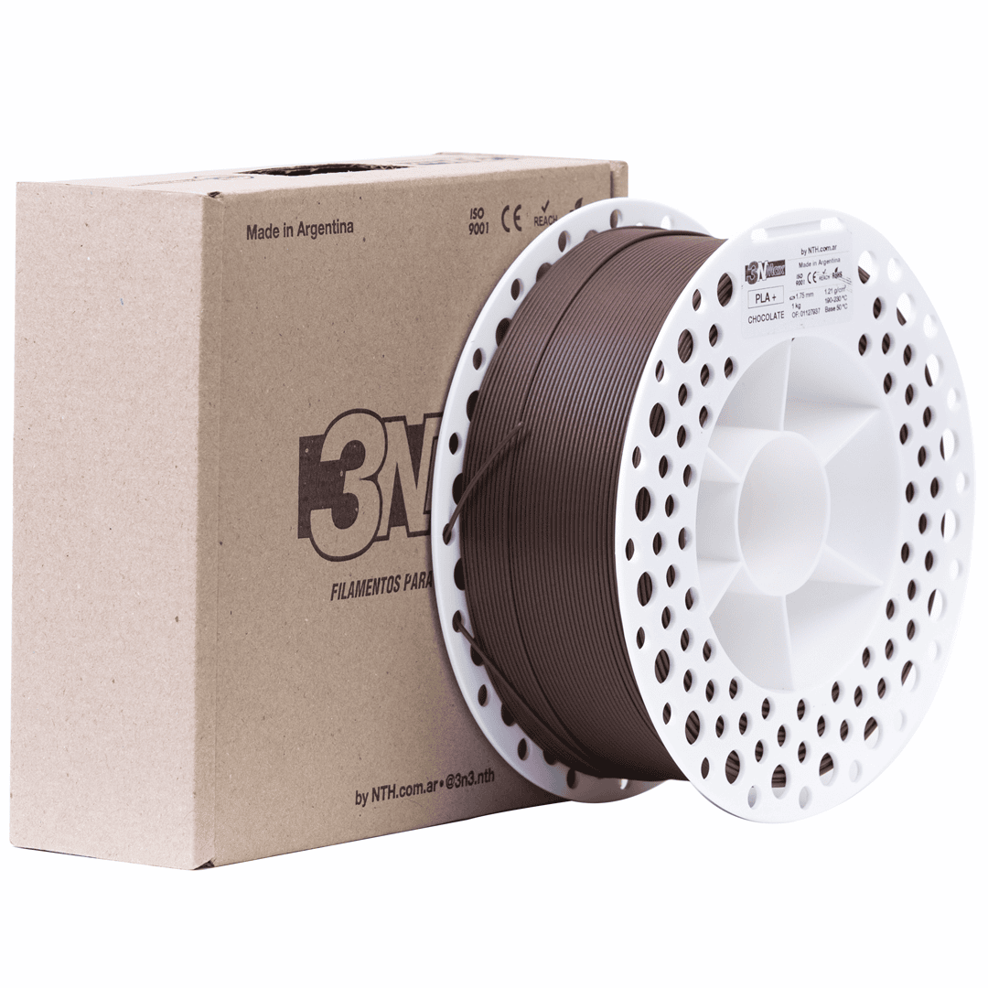 3NMAX PLA + CHOCOLATE 1.75MM X 1KG