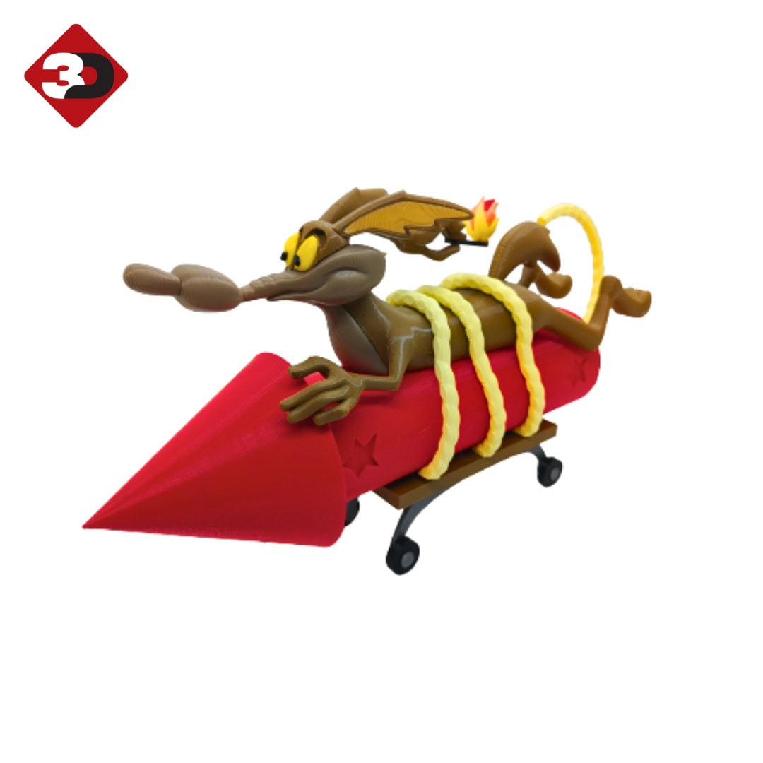 Dibujo 3d de pato dorado en cohete con detalles de plastilina, estilo caricatura, animación, personajes divertidos, juguetes de plastilina, creación artística en 3D, exposición infantil, diseño creativo, decoración infantil, figura de plastilina, artesanía en plastilina, juguete para niños, figuras decorativas de plastilina, artesanía artística, diseño de personajes en plastilina, accesorios para juegos infantiles, figuras de personajes en plastilina, creación de personajes en plastilina, juguetes artesanales en plastilina, figuras de fantasía en plastilina, personajes imaginativos en plastilina.