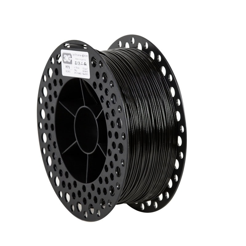 FILAMENTO 3N3 PETG NEGRO X 1KG