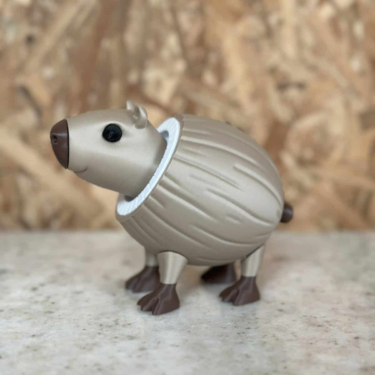 3D Casa Bureu Plásticos, figura decorativa de animal en plástico resistente, ideal para decoración, juguetes o souvenirs, fabricada con materiales de alta calidad y diseño diverso.