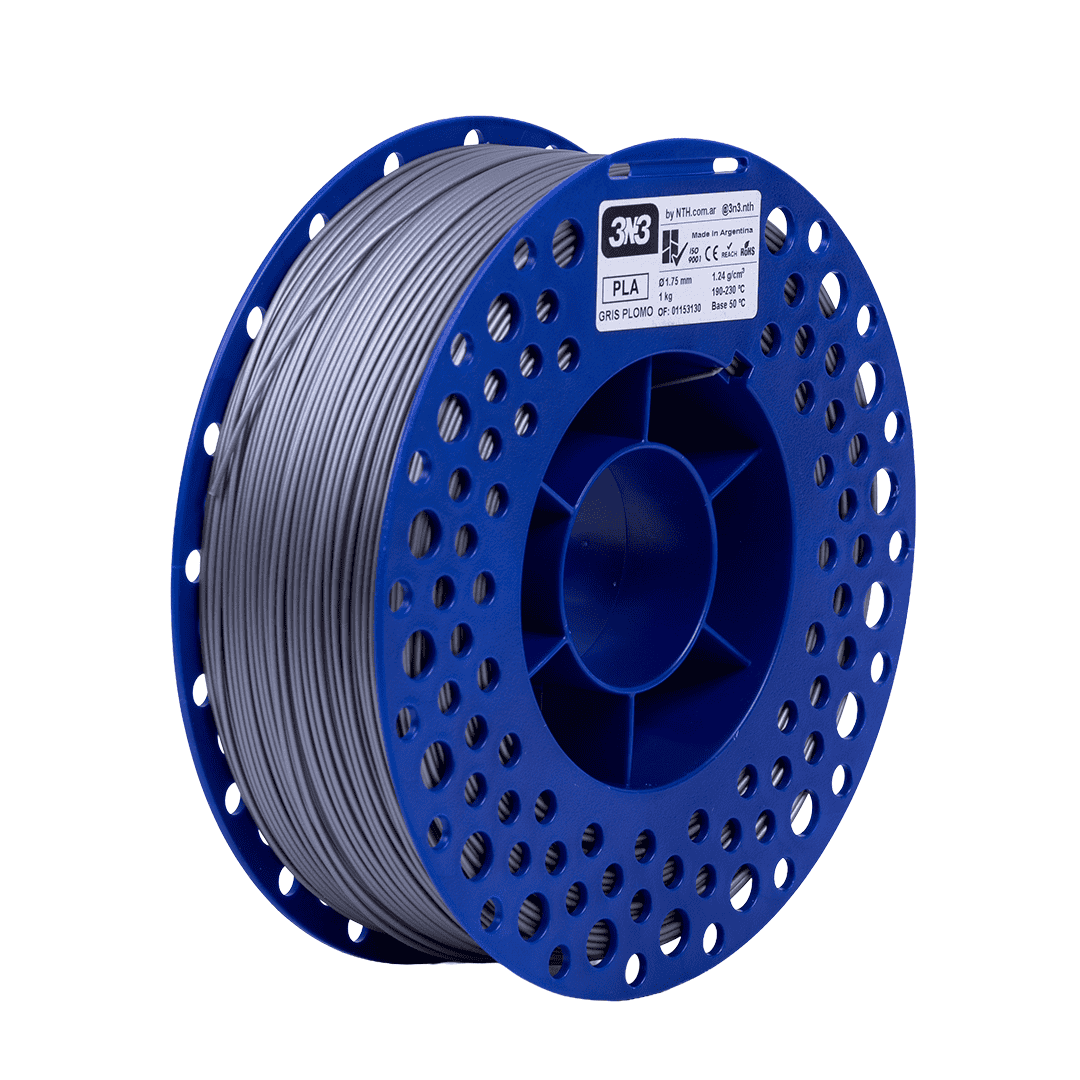 Cable plástico 3D para impresoras 3D, resistente y flexible, ideal para soporte en construcción de proyectos de impresión 3D en Argentina.