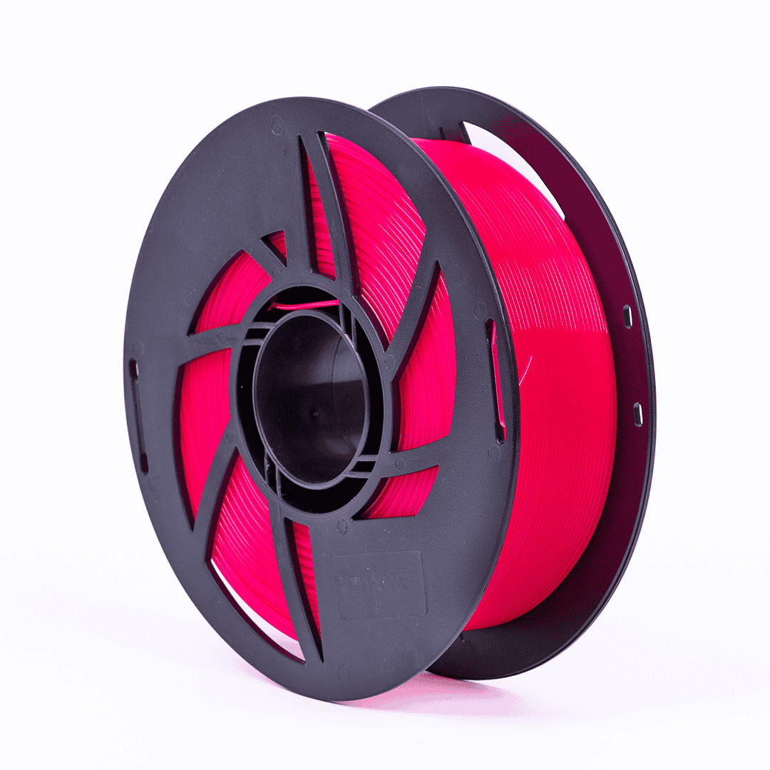 Tira de filamento de impresión 3D en color rosa, compatible con impresoras 3D, alto rendimiento, fácil de usar y resistente, ideal para proyectos de prototipado y modelado en plástico ABS y PLA.