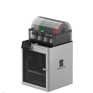 1. Impresora 3D de plástico Bamboo Lab X1-Carbon para creación de modelos y prototipos de alta precisión en la fabricación de casas y estructuras en plástico.