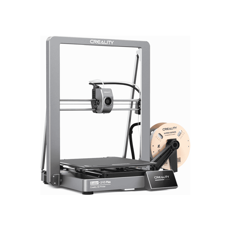 Alta calidad impresora 3D Creality Ender 3 V3 Plus, ideal para proyectos de construcción y fabricación con plásticos y filamentos.