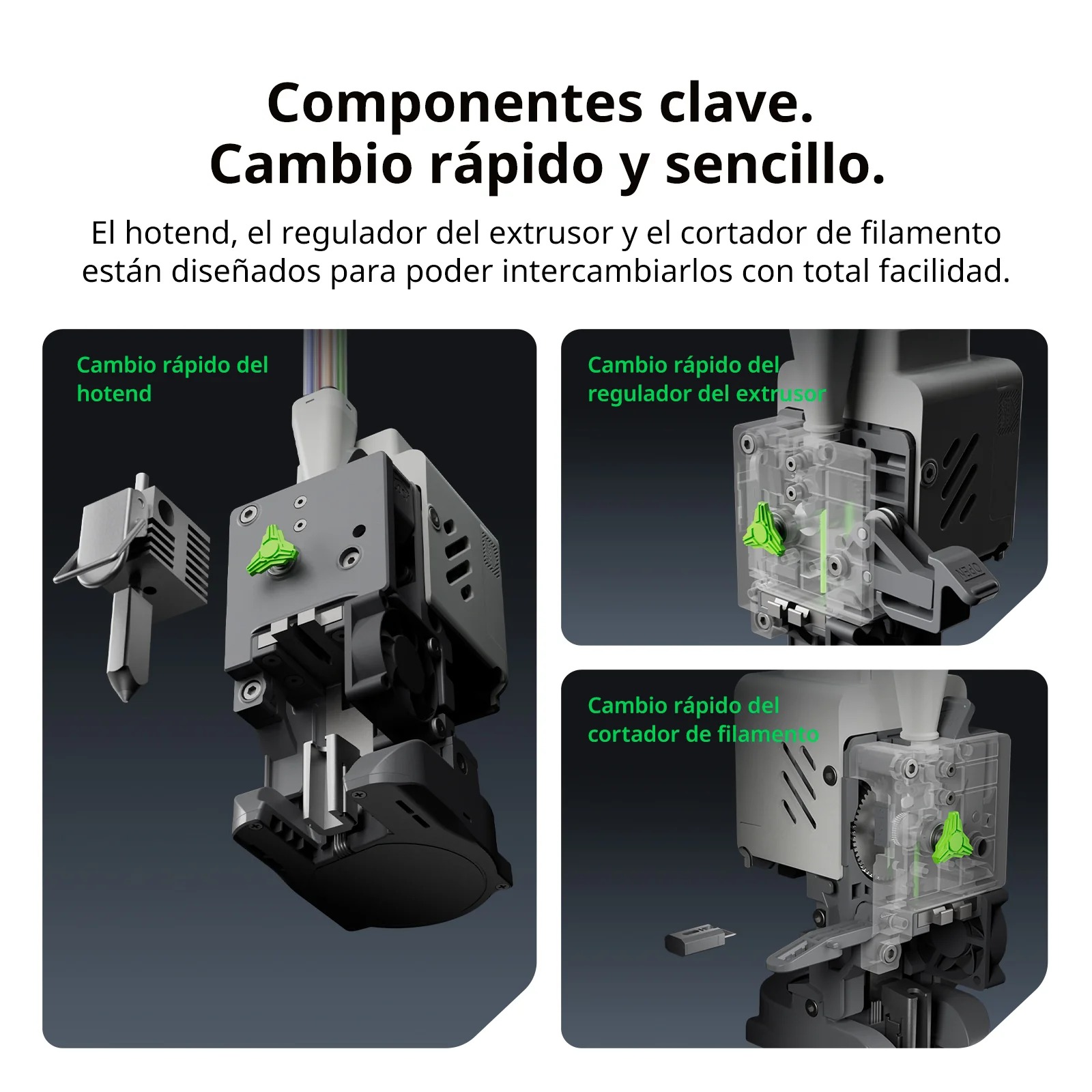 IMPRESORA 3D CREALITY SPARKX I7 MULTICOLOR - Imagen 8