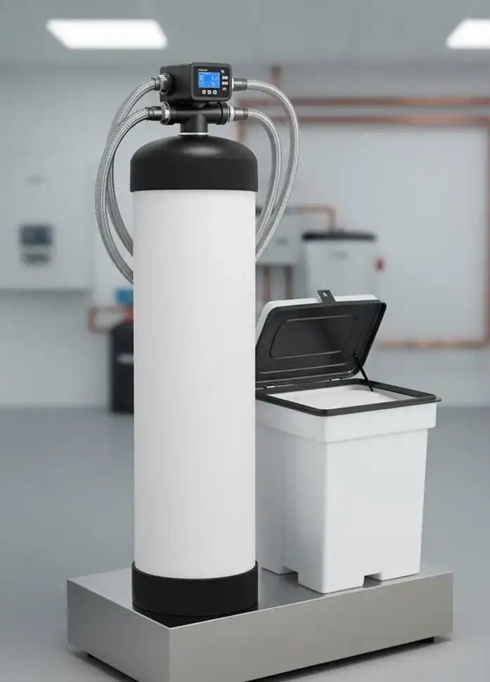 Residential-Water-Softener-Installation-Service-With-Brine-Tank
