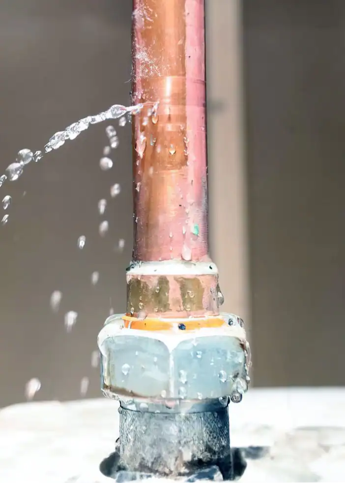 Emergency-Plumbing-Service-Needed-For-Burst-Copper-Pipe