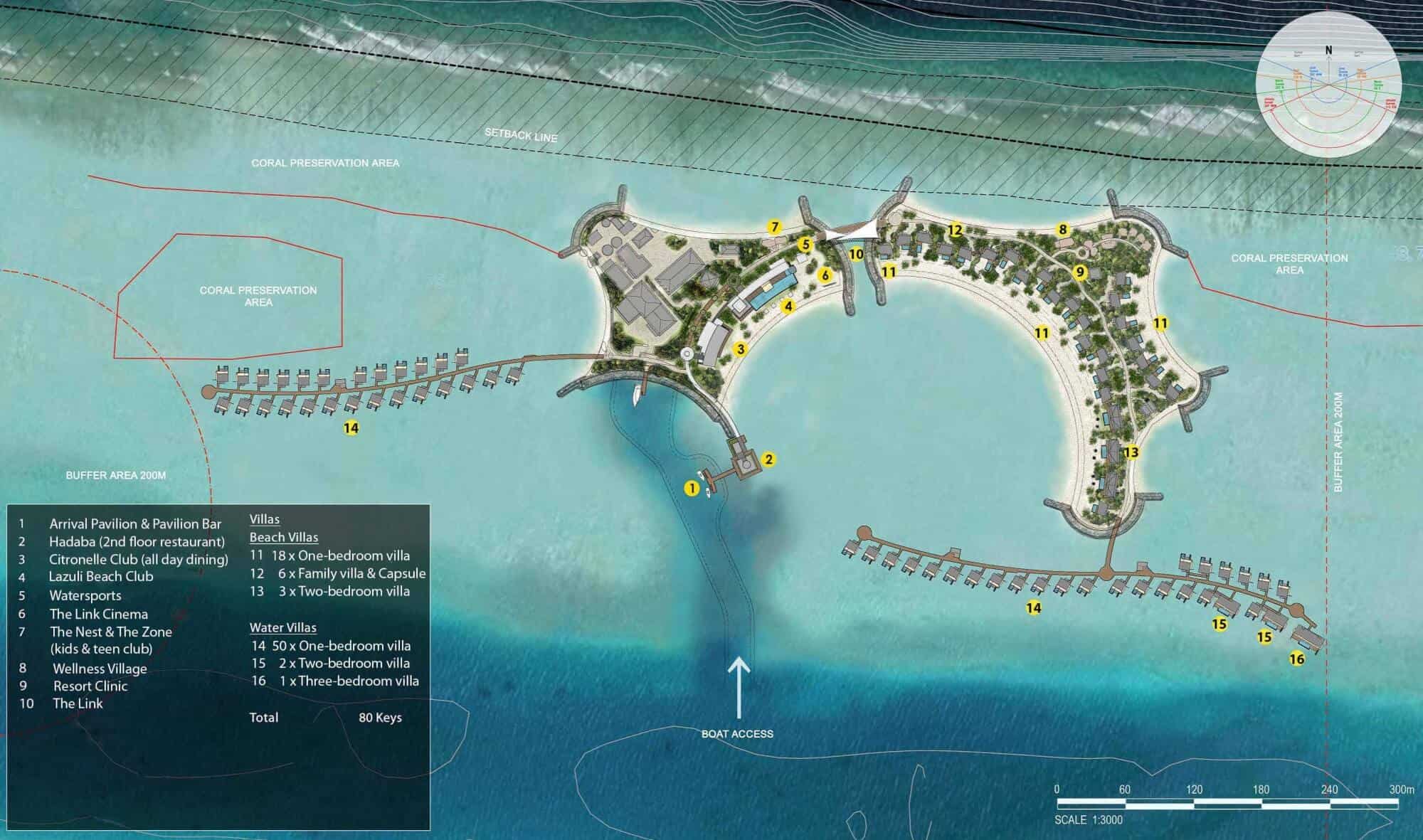 SO/ Maldives - Map