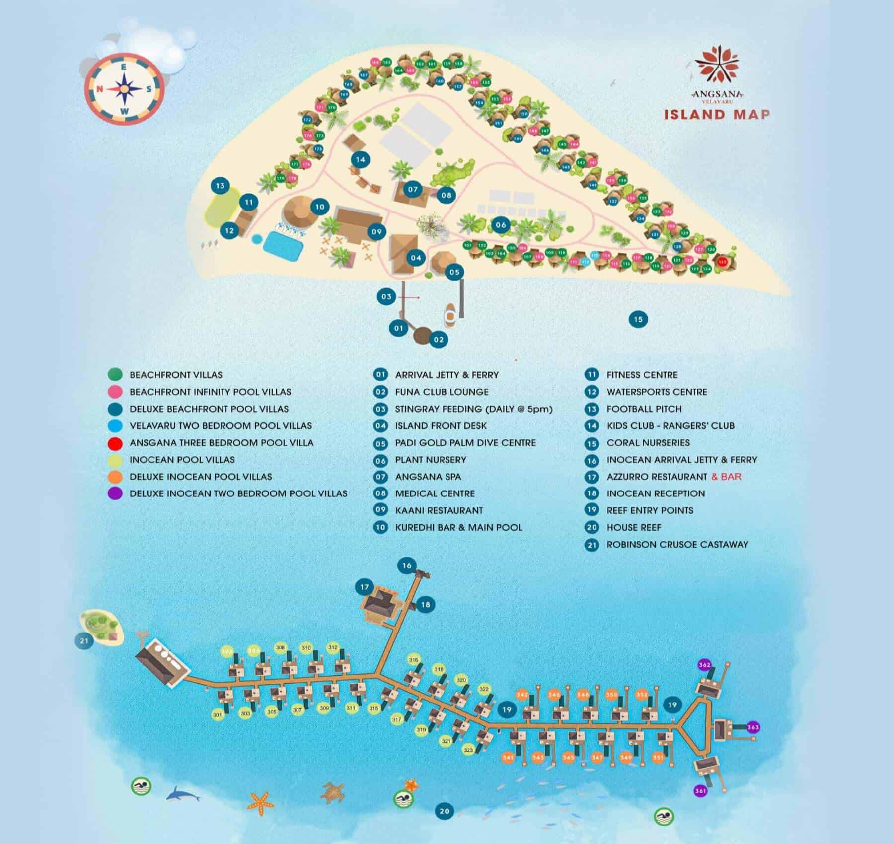 Angsana Velavaru Map
