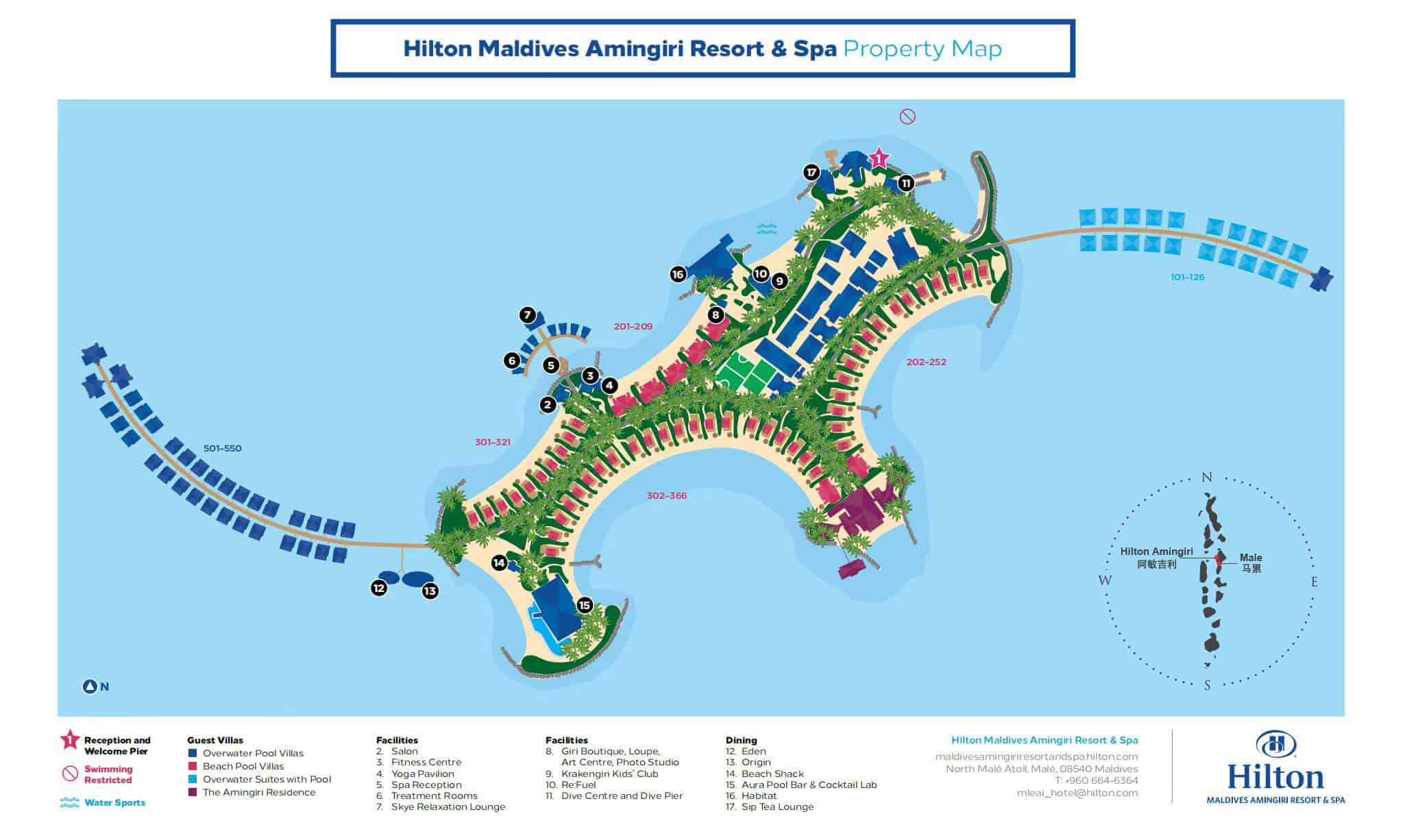 Hilton Maldives Amingiri Resort & Spa