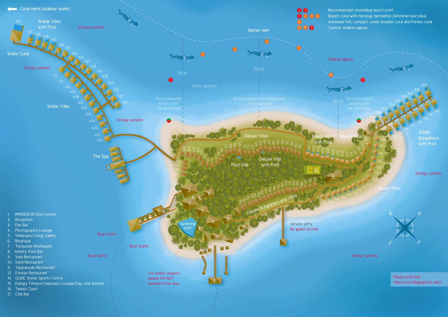 Niva Velassaru Maldives - Map