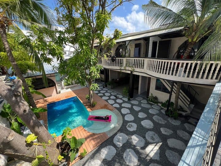 The Garden Pool View